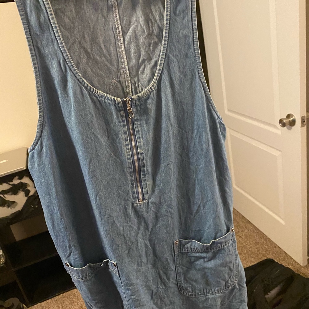 Vintage Blue Denim Dress